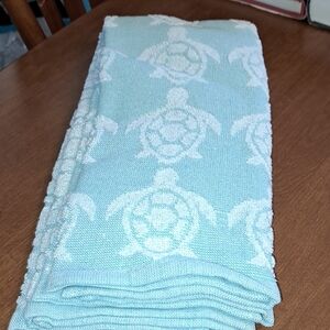 Sea Turtle Patterned HandTowels